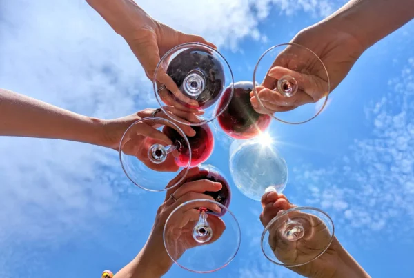 Best Wine for Party - cheers toasting with wineglasses