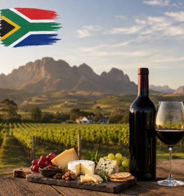 South African Cheese and Wine Tasting