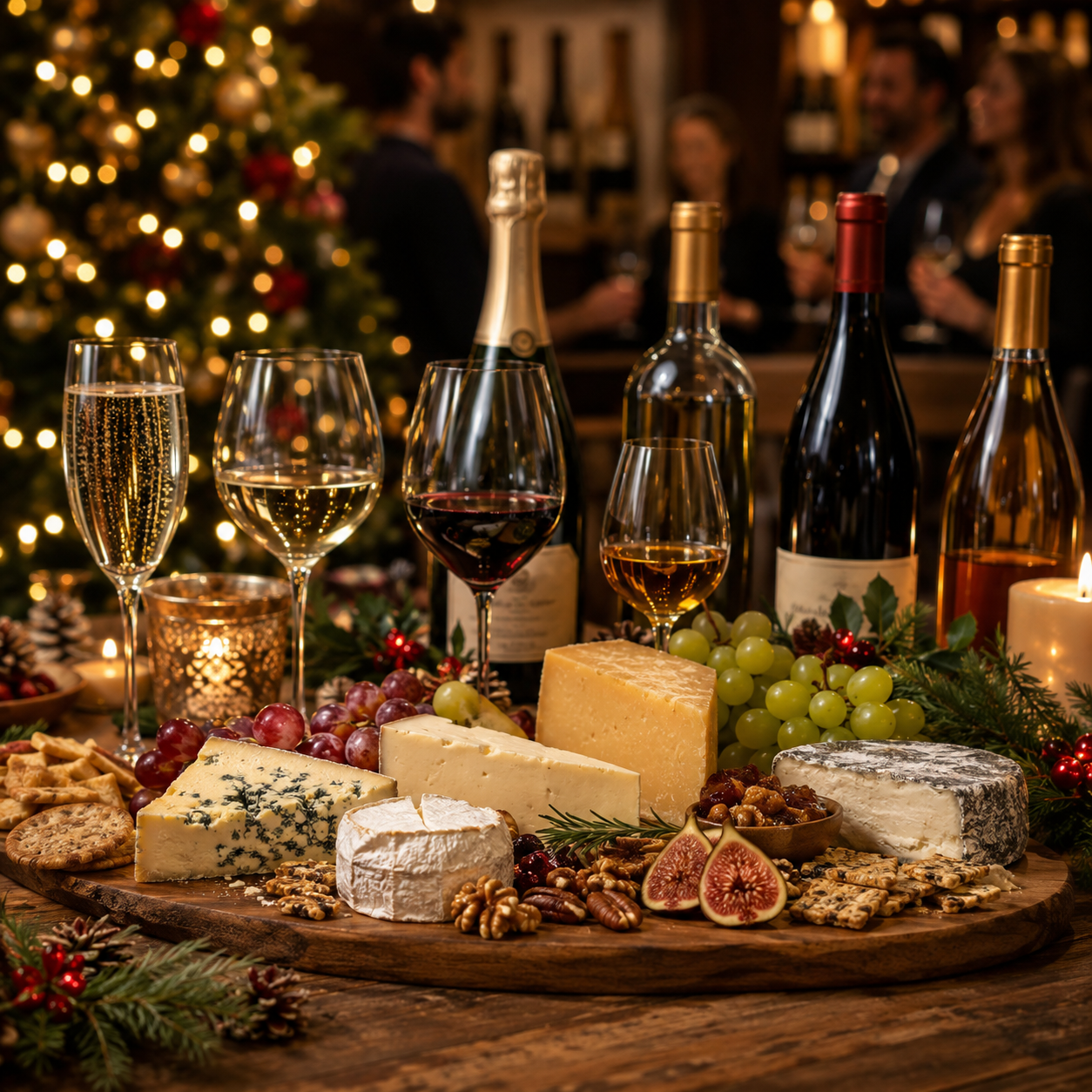 The Ultimate Christmas Cheese & Wine Tasting at City Centre