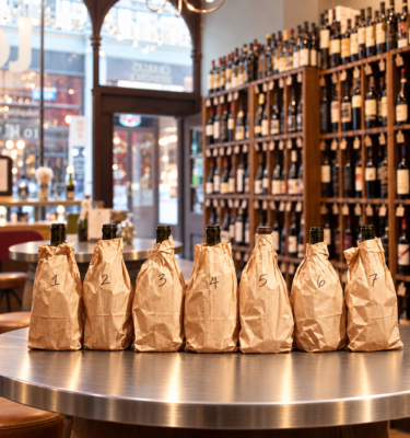 Labels Off: A Blind Wine Tasting