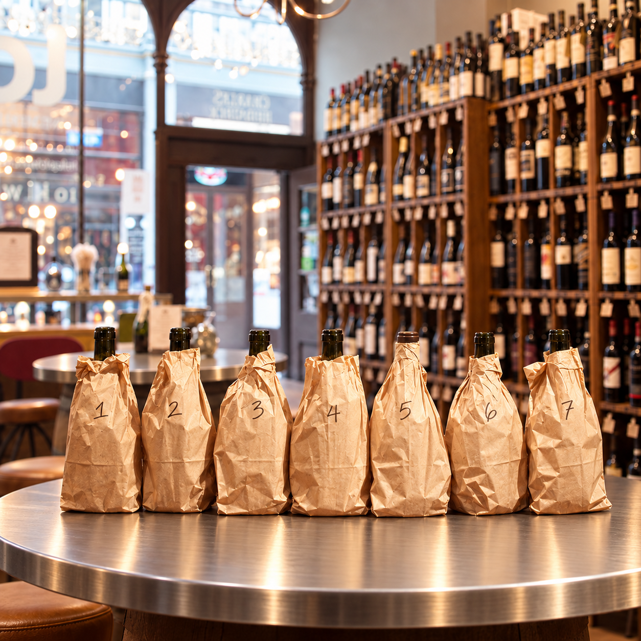 Labels Off: A Blind Wine Tasting