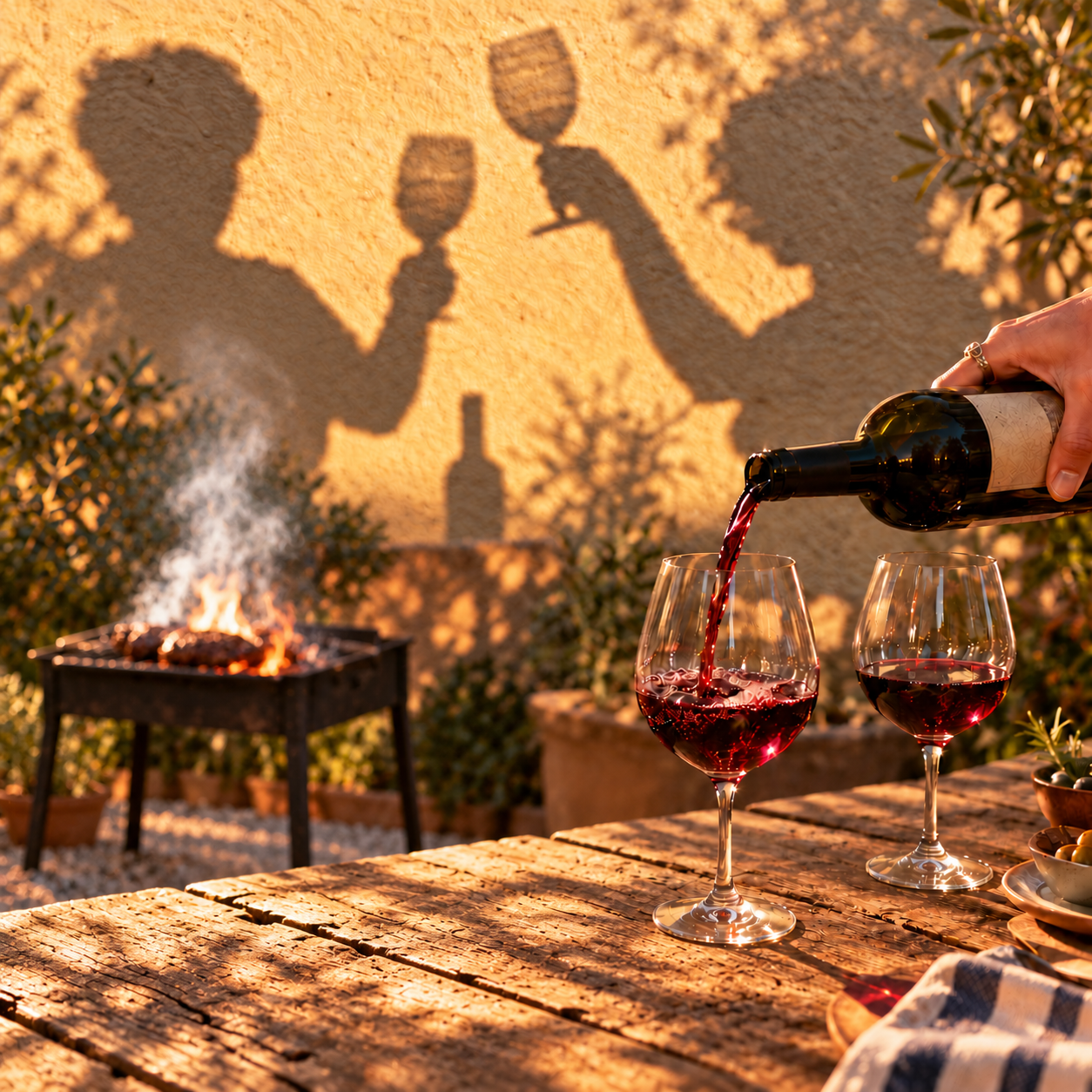 Raise a Glass to the Grill: BBQ Wine Tasting