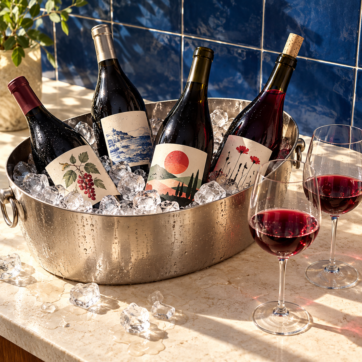 Cool Reds for Warm Days: Chillable Reds Tasting
